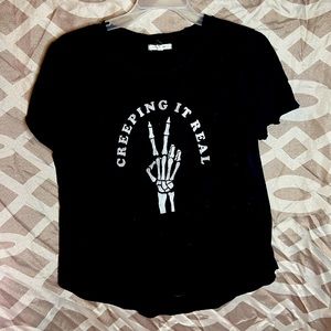 Creepin it real tee 💀